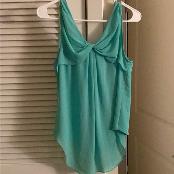Mint tank top with bow back detail - Picture 2 of 2